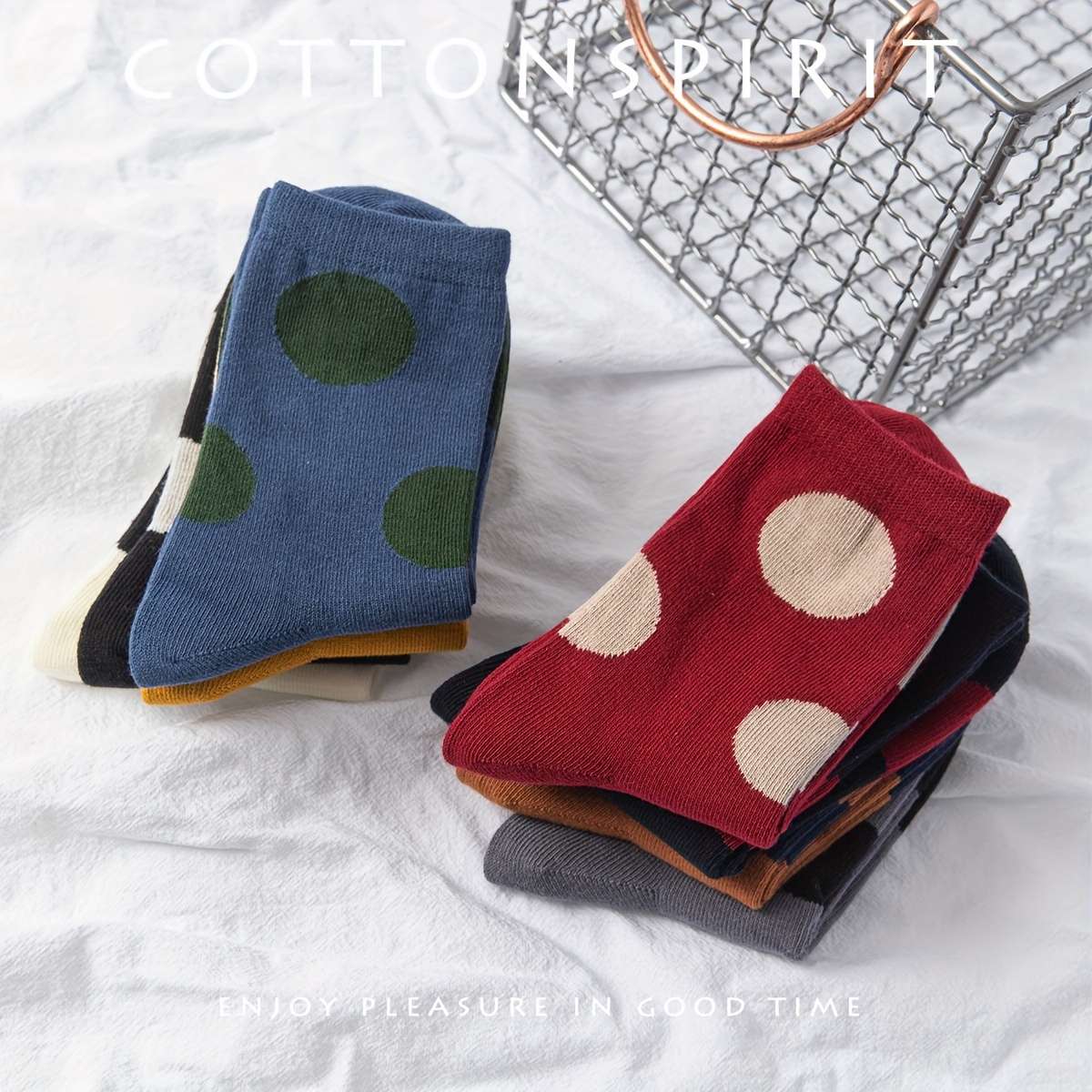 Women S Socks Color Random 5 Pairs Size Asian Onesize