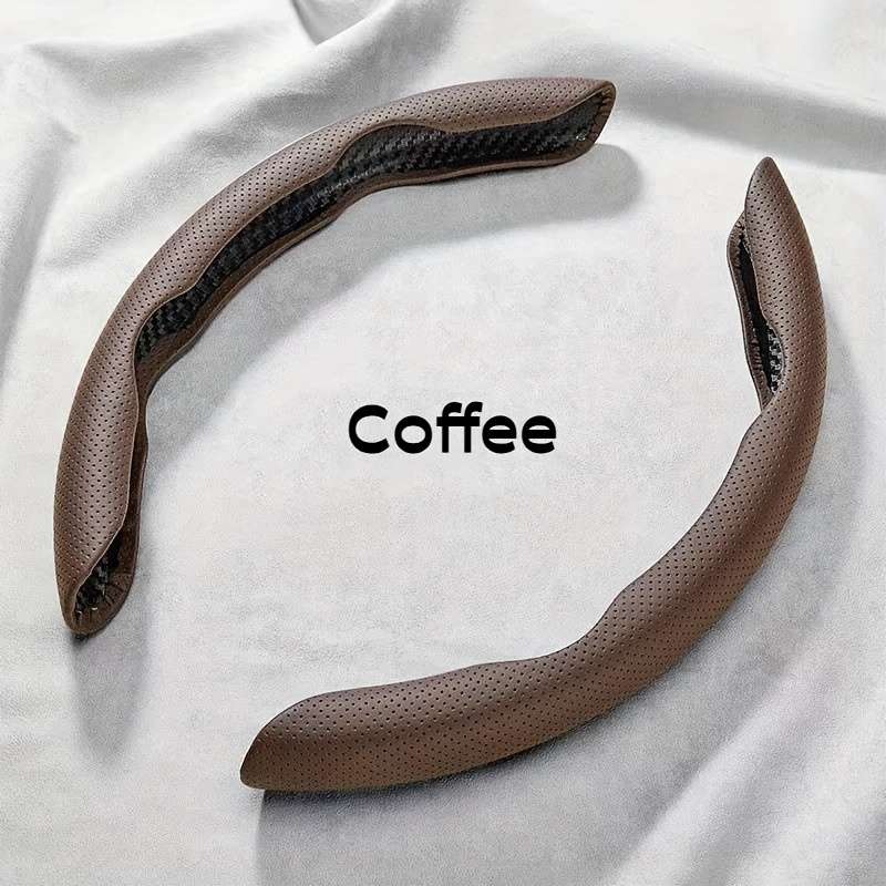 Car Steering Wheel Cover Coffee