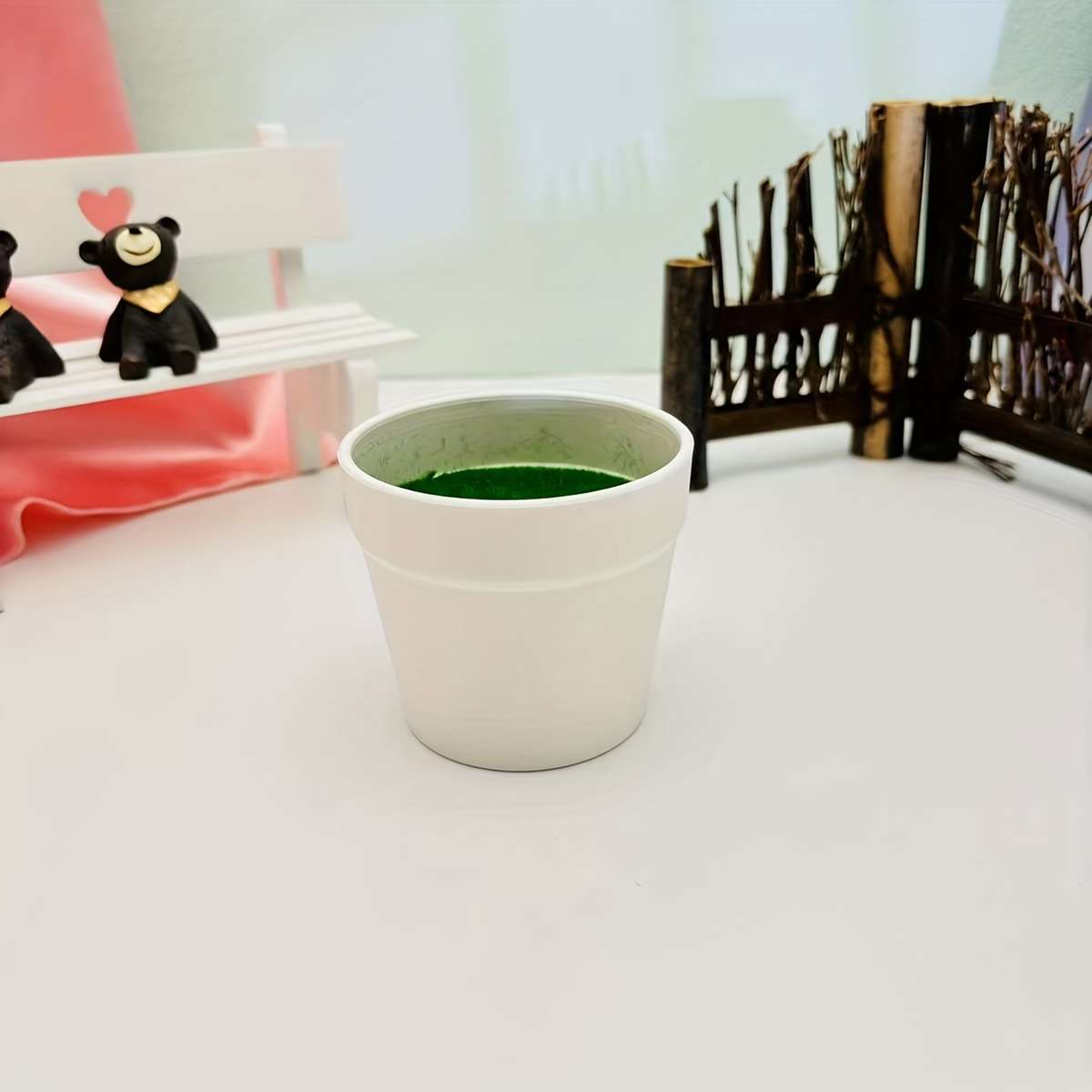 Flowerpot Quantity Gray 6Pc