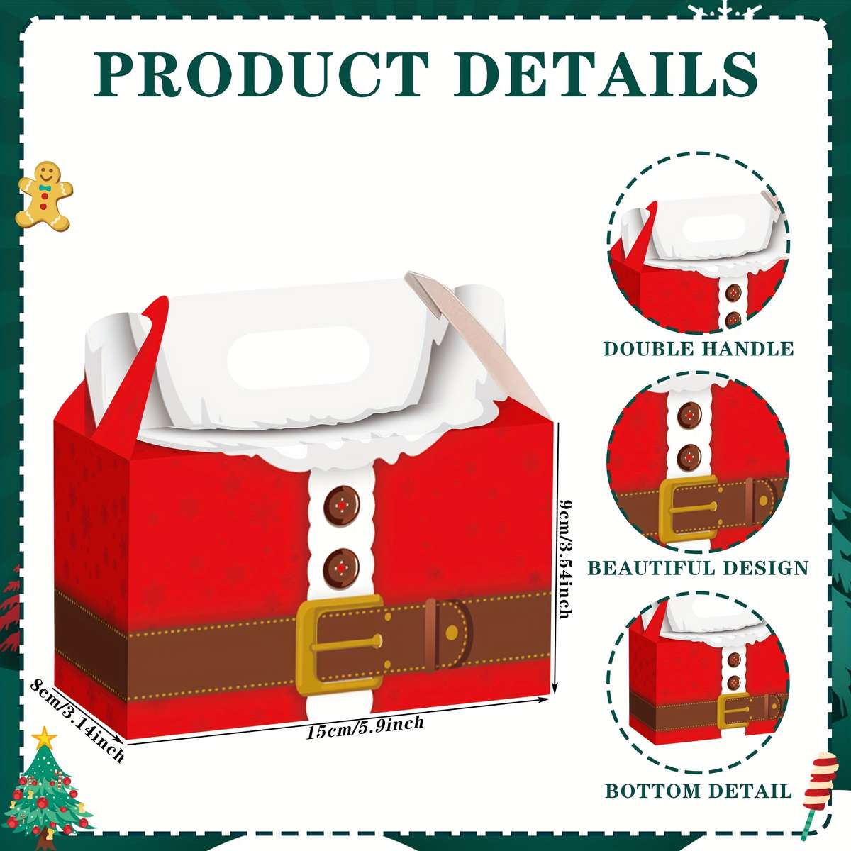 Christmas Gift Boxes Quantity 16Pcs