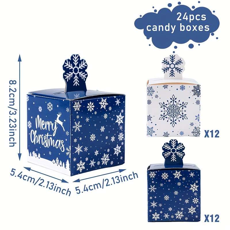 Christmas Gift Boxes Quantity 24Pcs