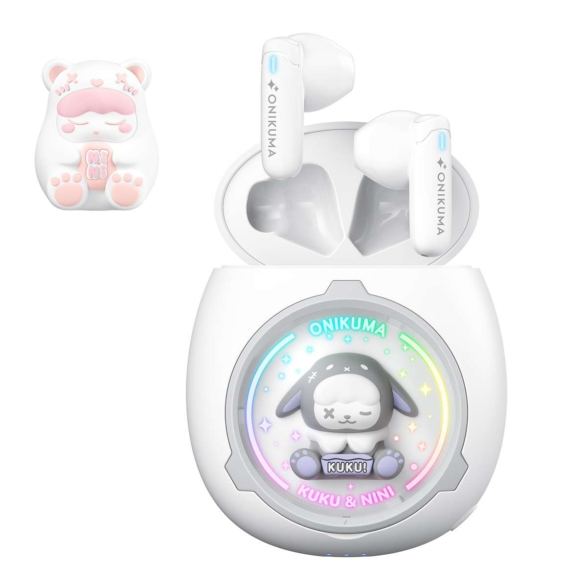 Rechargeable Wireless Earbuds Headphones Headset