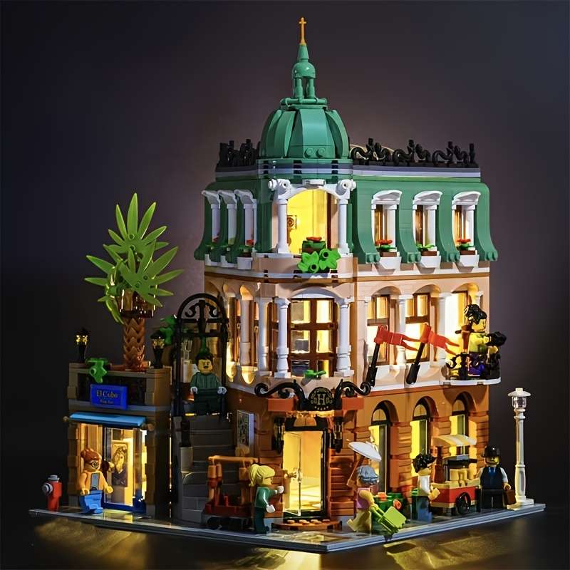Building Toy Architectural Model Toy Set Quantity 1849Pcs