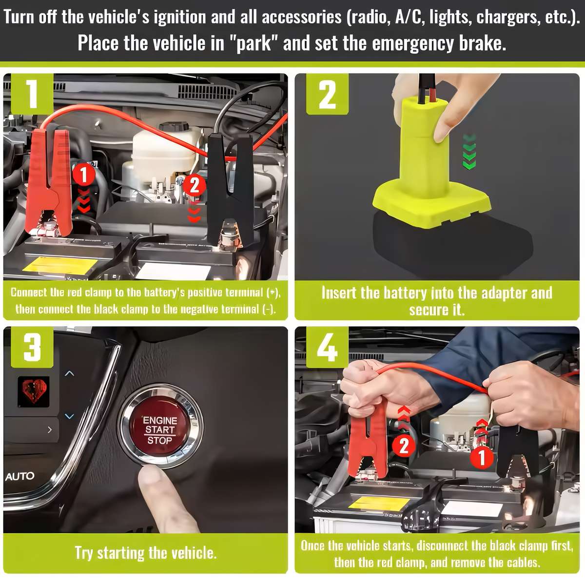 Car Accessories Model For Ryobi 18V