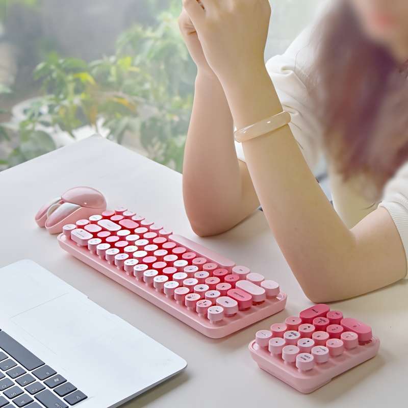 Keyboard Color Pink