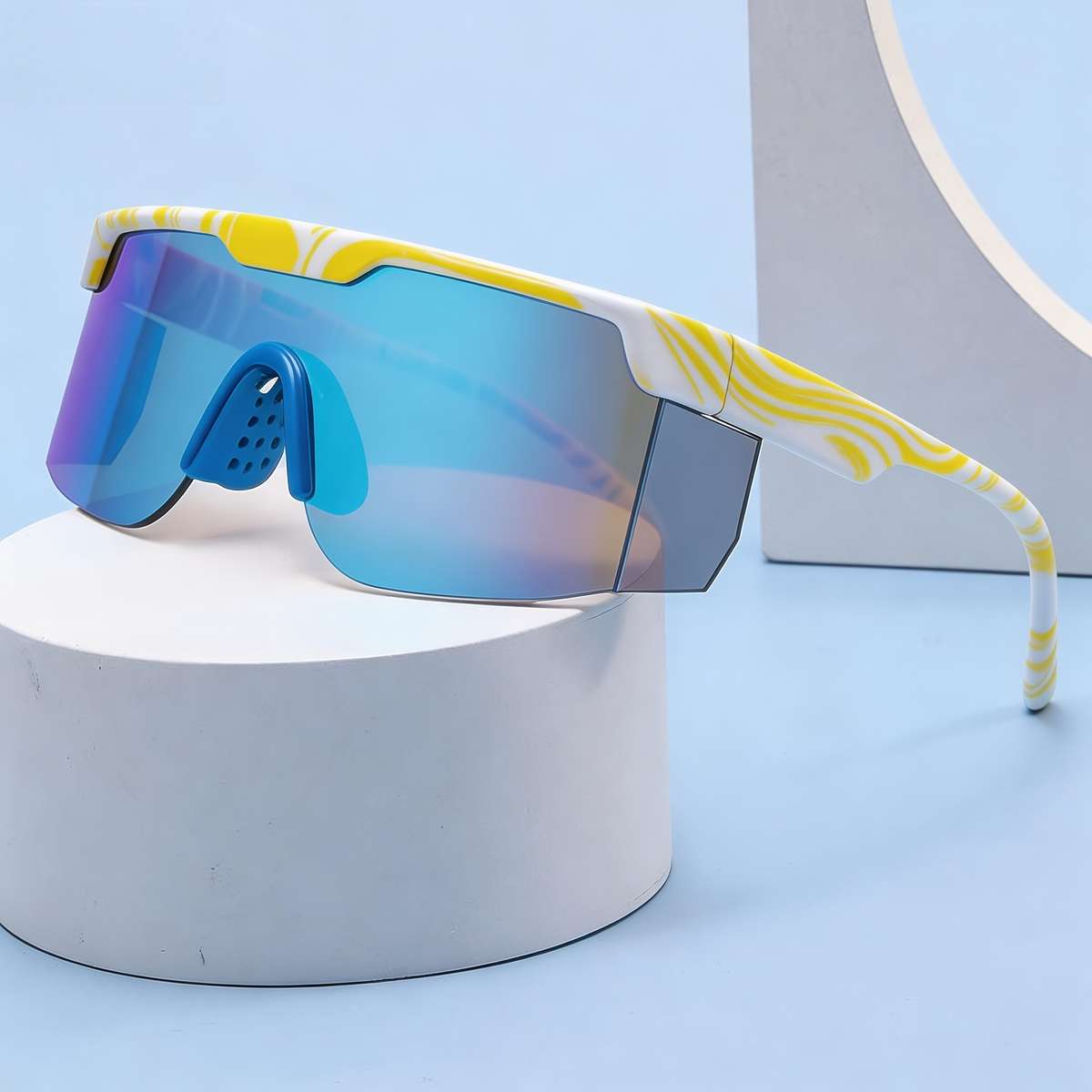 Cycling Glasses Color Speckled Frame Tea Tablets  Glasses Cloth