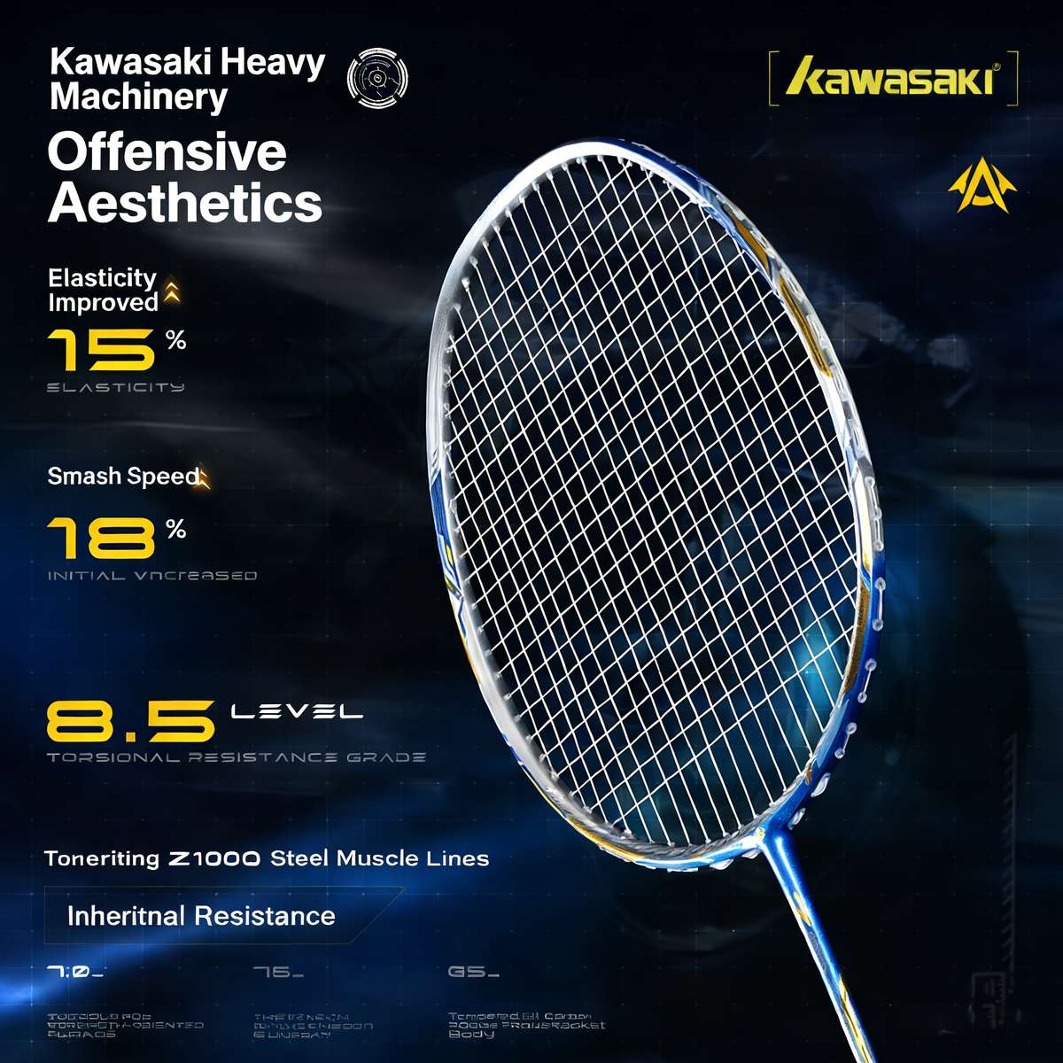 Badminton Racket Model Ice4U