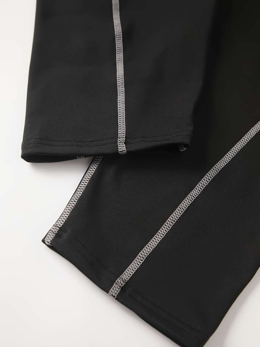 Thermal Underwear Color Black Orange Line Sizes