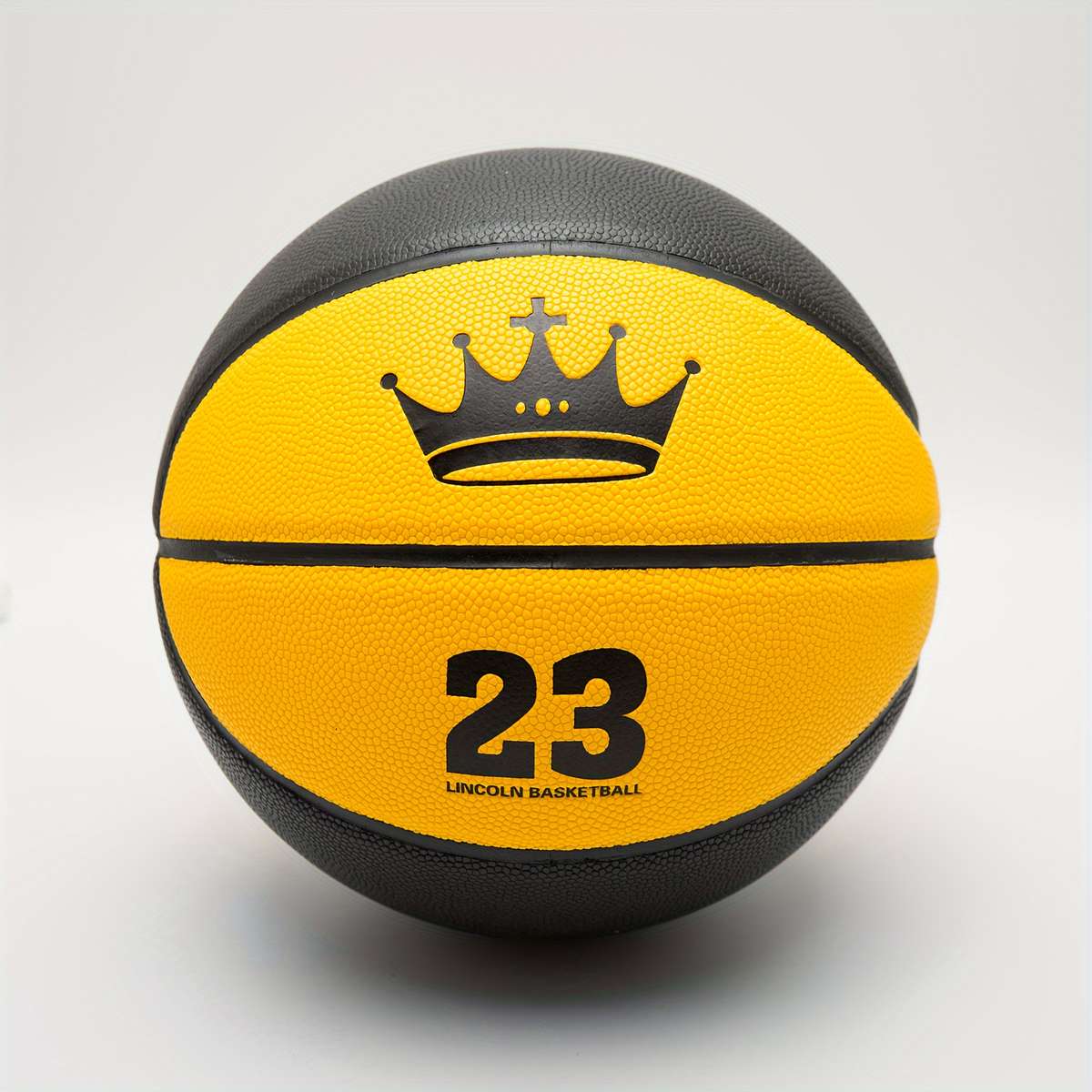 Basketball Color Yellow Black Size  Circumference In Inchessize 17.7874.93Cm