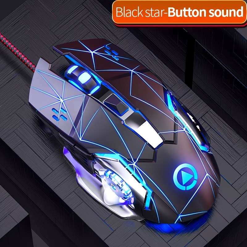 Mouse Color White Buttons With Sound