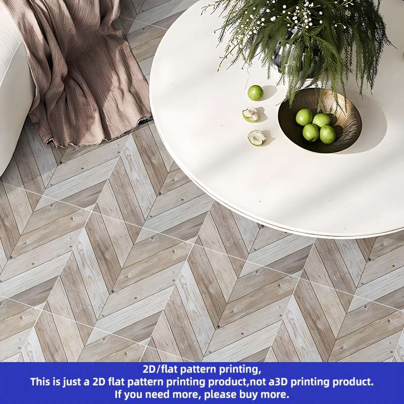 Self Adhesive Floor Stickers 11.8Inchx11.8Inch30X30Cm