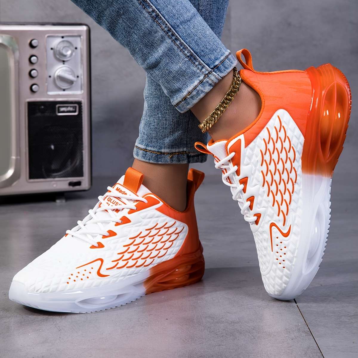 Sneakers Color White Sizeuk 7