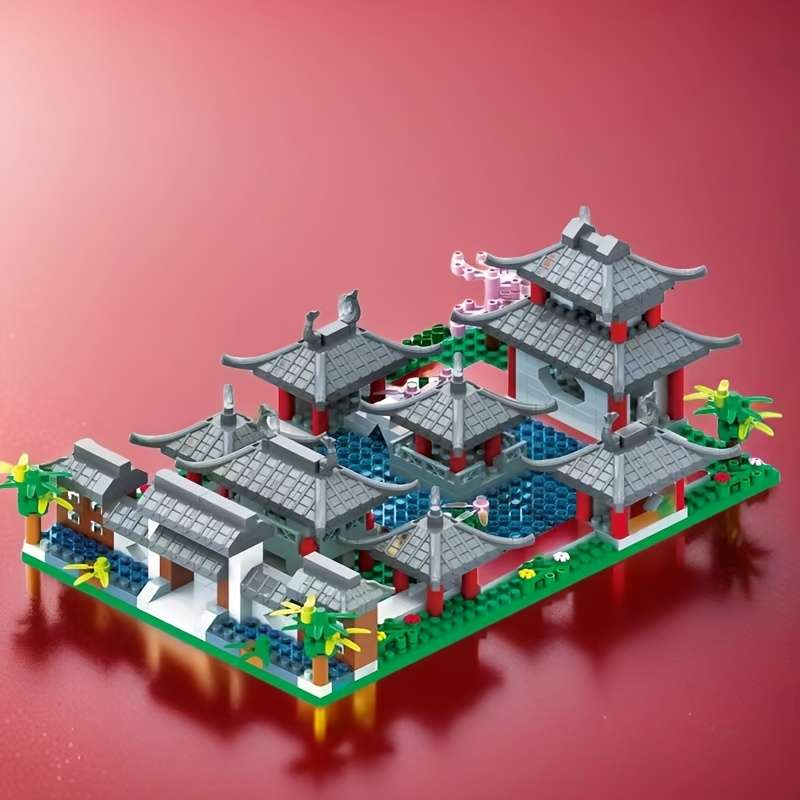 3D Building Model Puzzle Set Model Cp1001