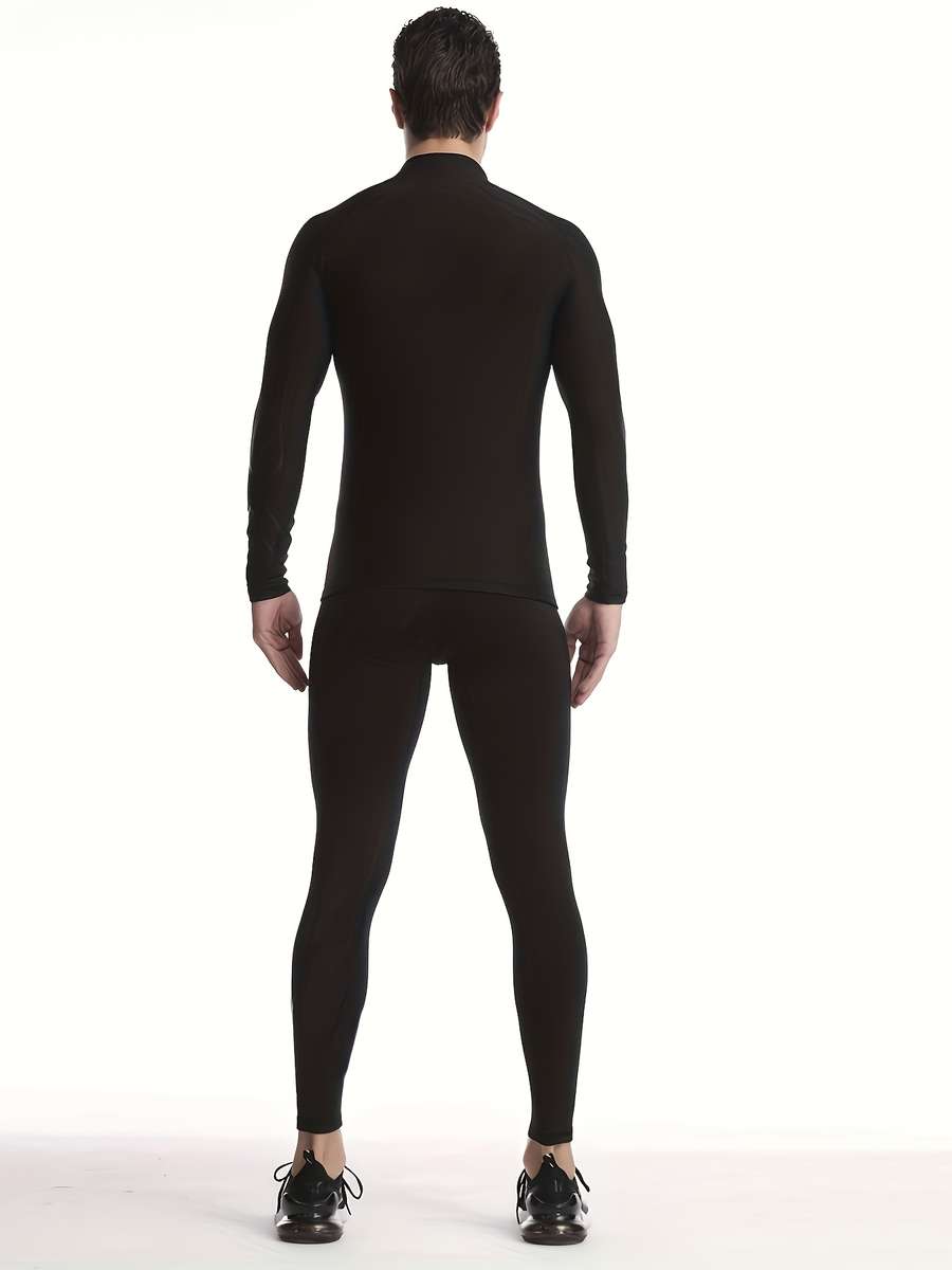 Thermal Underwear Color Black Sizexxl