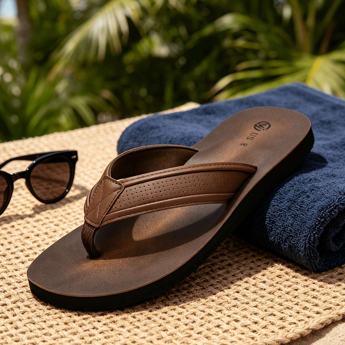 Sandals Color Dark Brown Size Uk 13