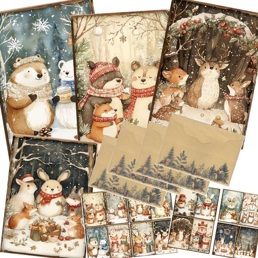 Greeting Cards Style Happy New Year