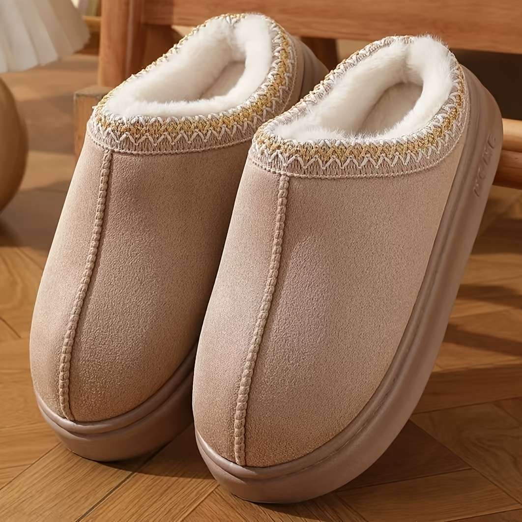 Cotton Slippers Color Grey Sizeuk 3.5-4