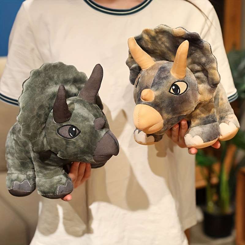 Plush Toyss color Camel colored horns