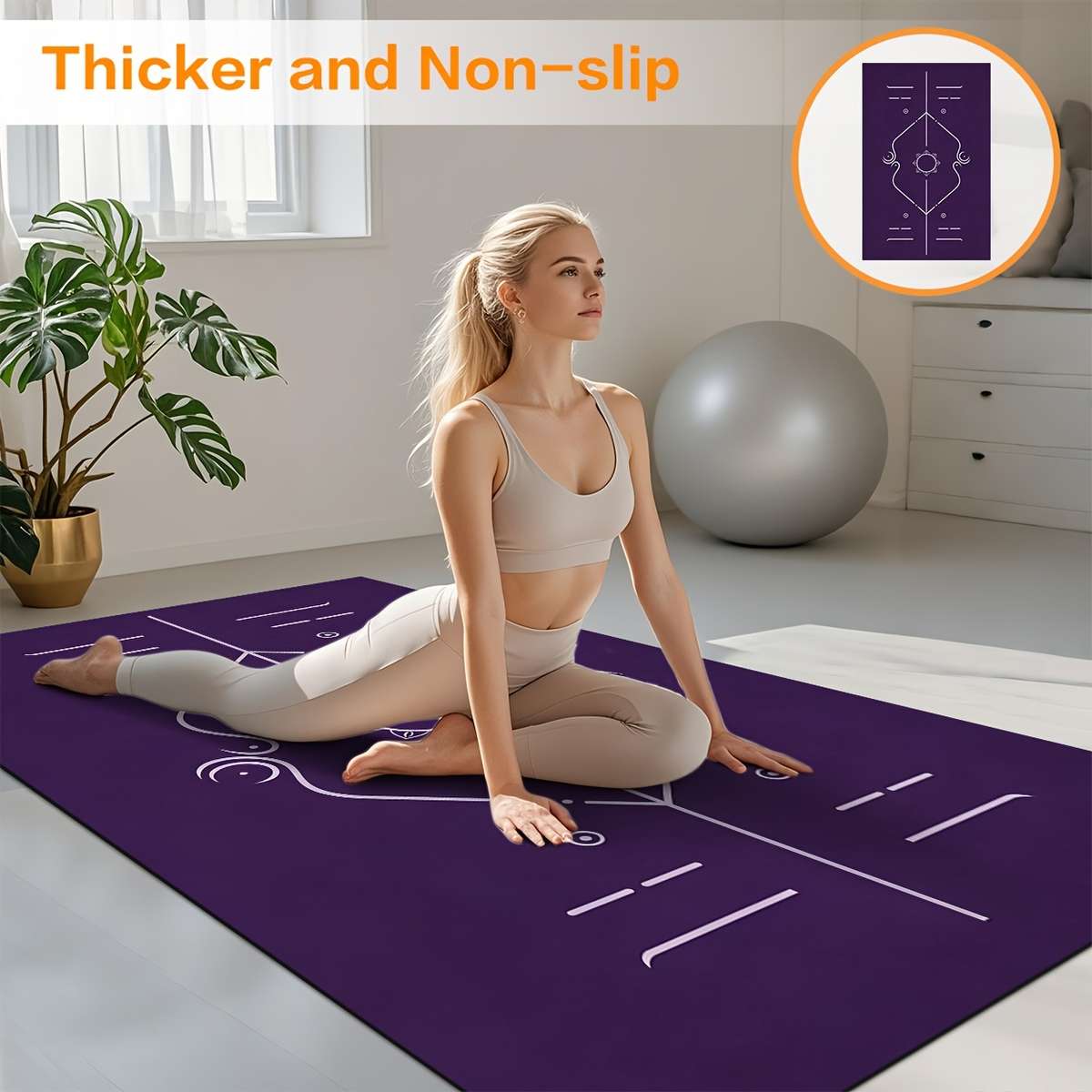 Yoga Mat 140*200Cm 55.12*78.74In