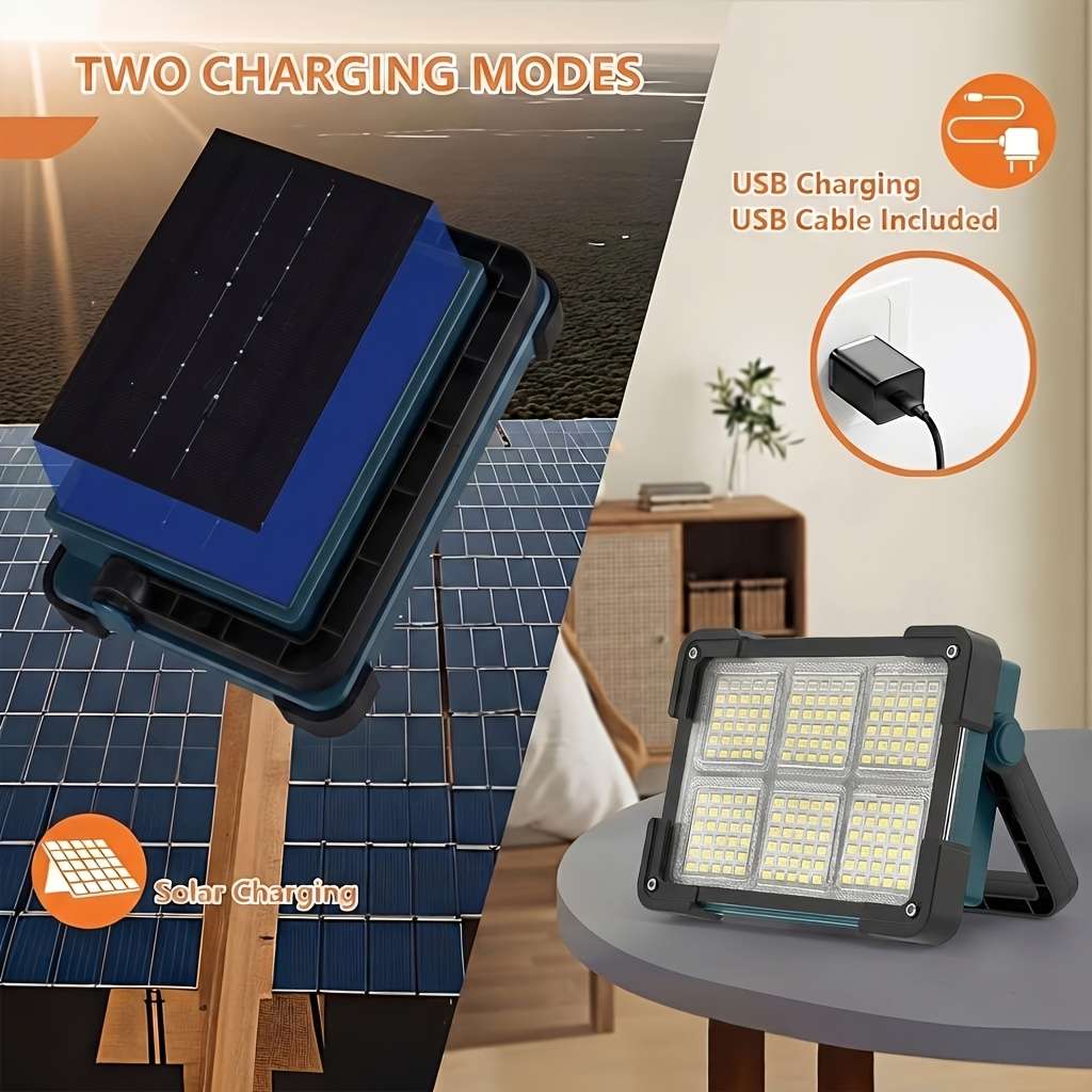 Solar Emergency Lights Color Blackish Green