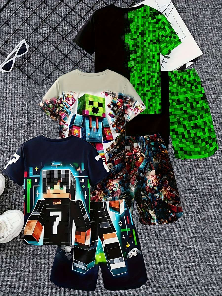 Boys T Shirt Color Mixed Color Size5-6Y