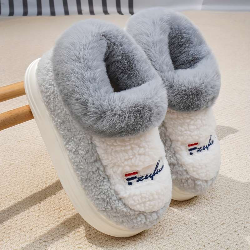Cotton Slippers Color Dark Blue Sizeuk 9.5-10