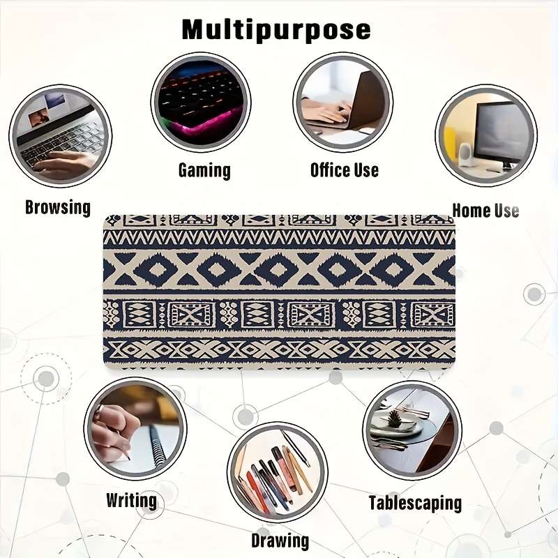 Mouse Pad Size 31.4X15.7Inch