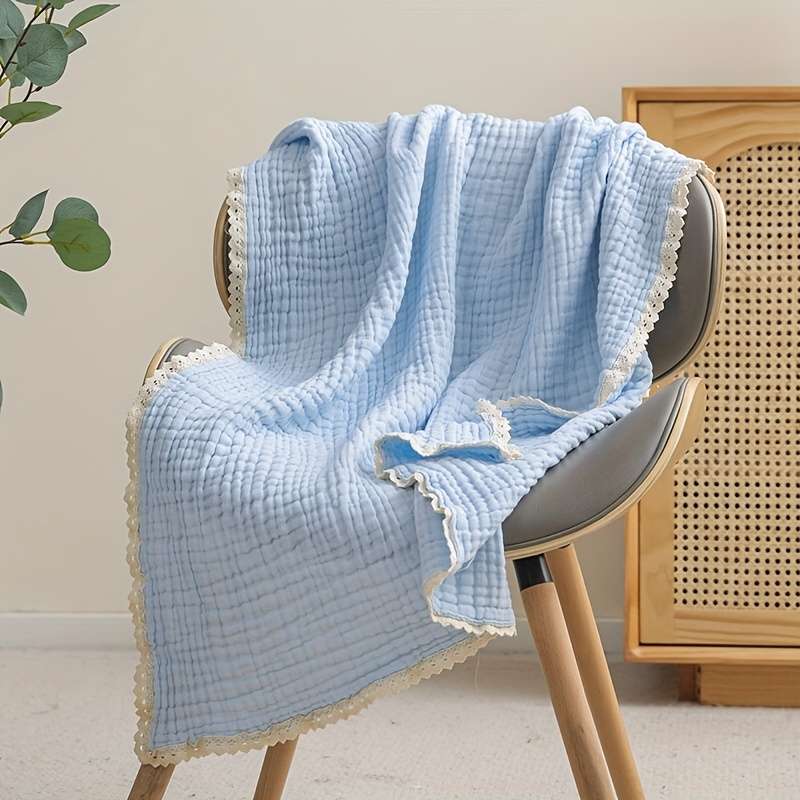 Bath Towel Color 2Pcs Blue    Light Green