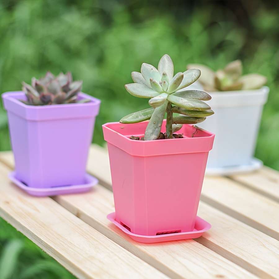 Flowerpot Items 10Pcs Yellow