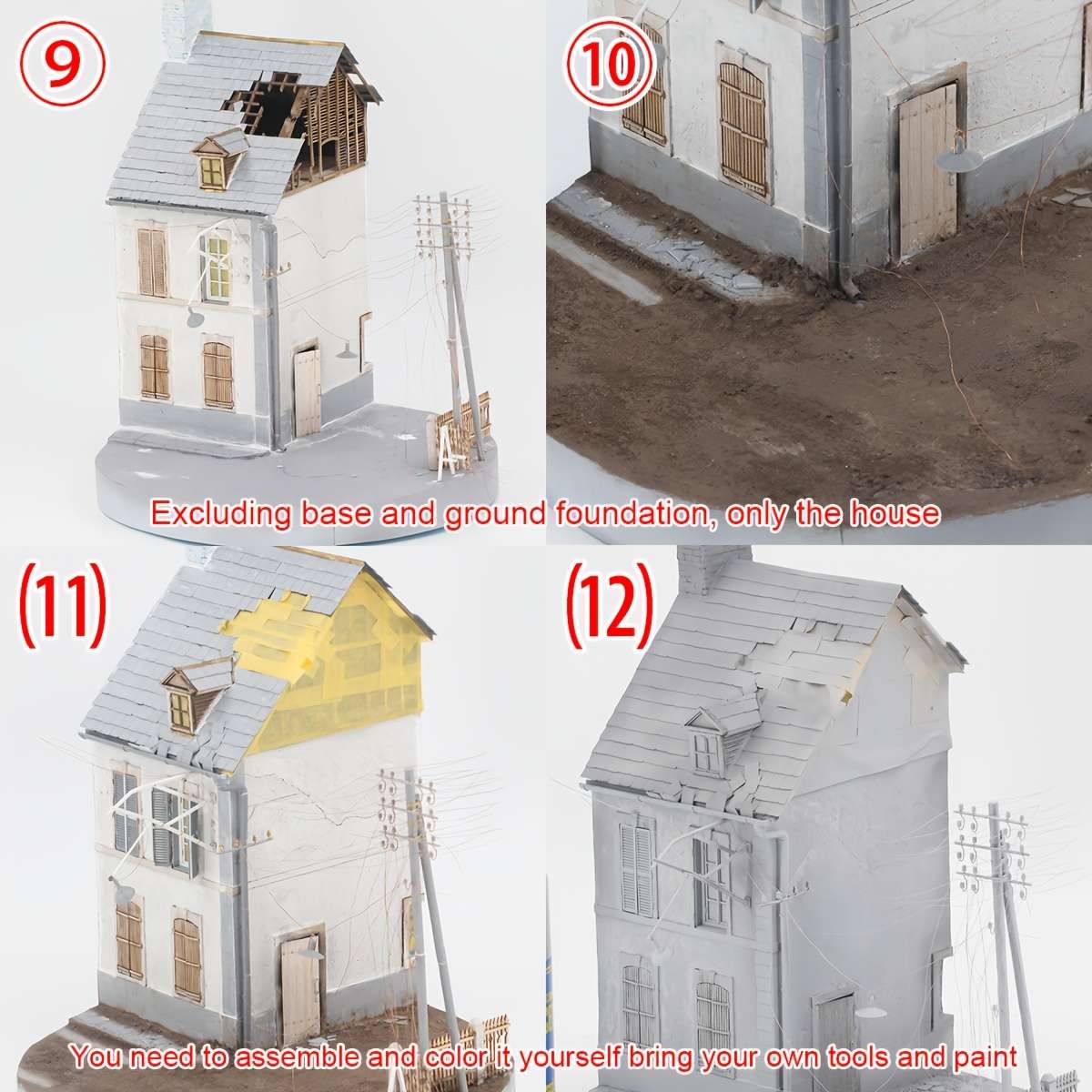 3D Building Model Puzzle Set Quantity 1 Set
