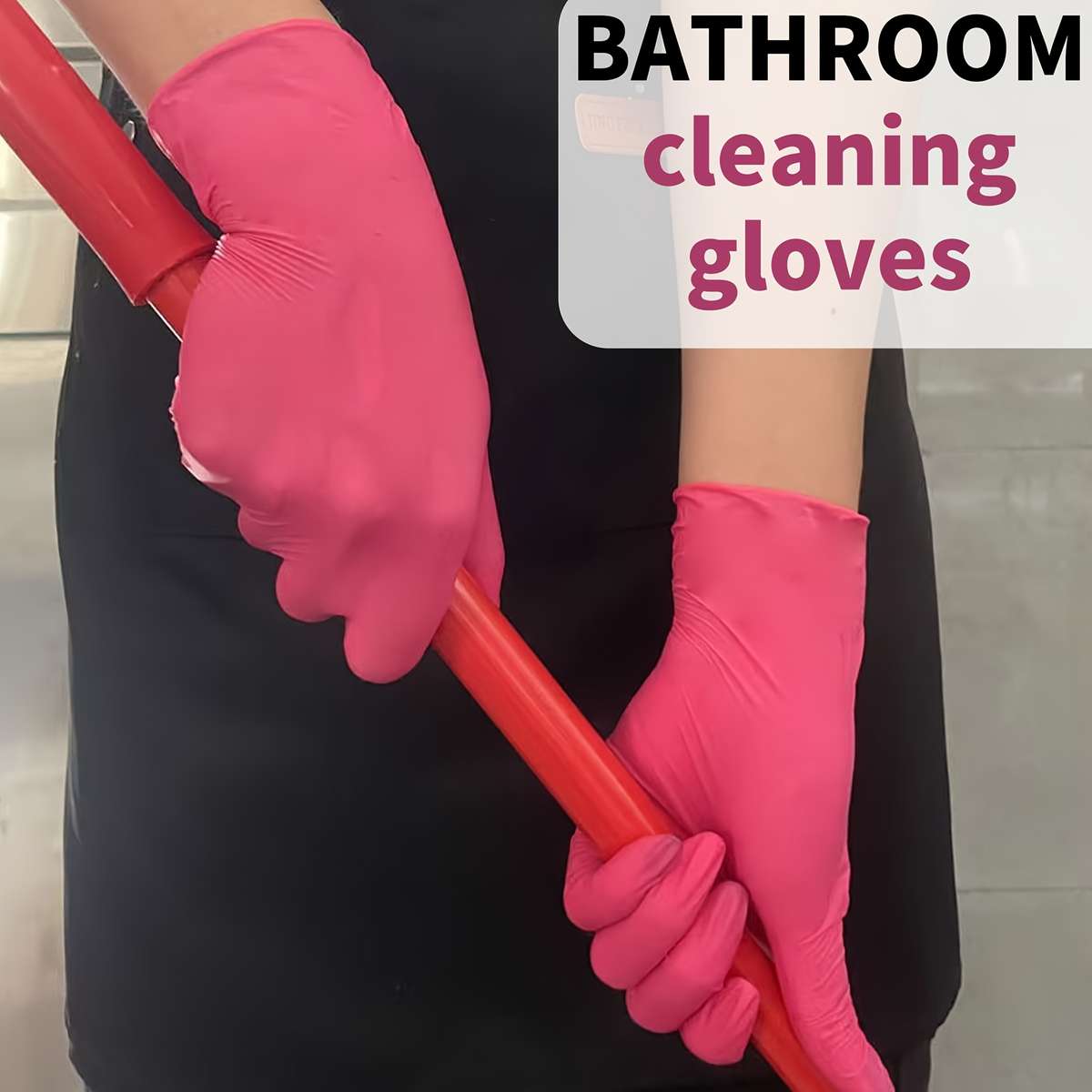 50pcs Size M Household Cleaning Gloves