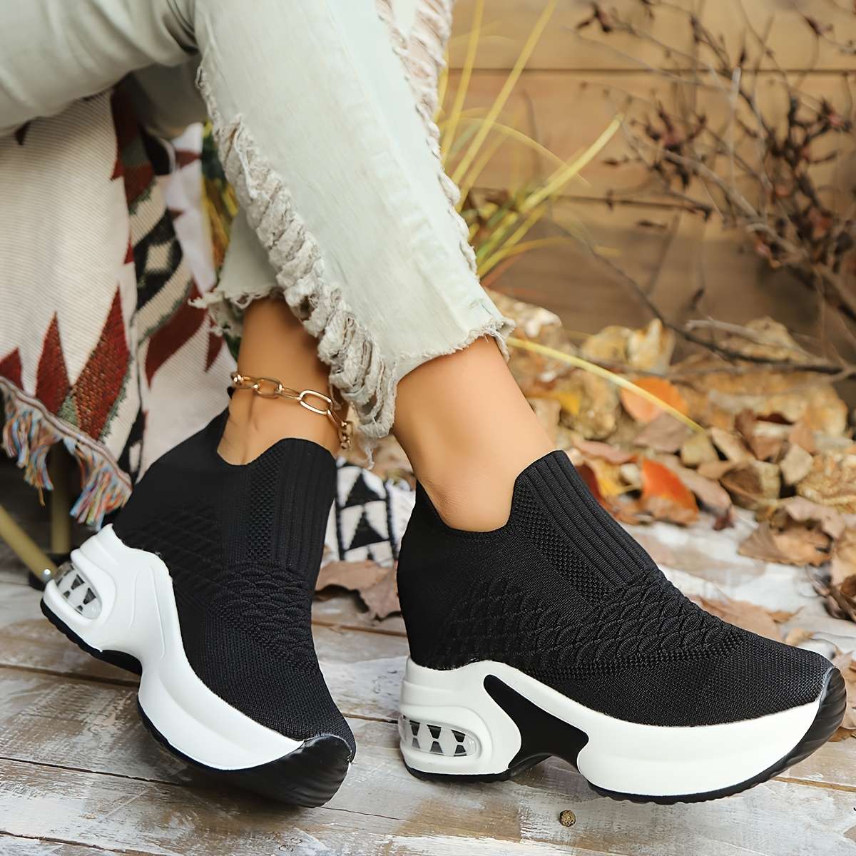 Women S Sneakers Color Black Sizeuk 5