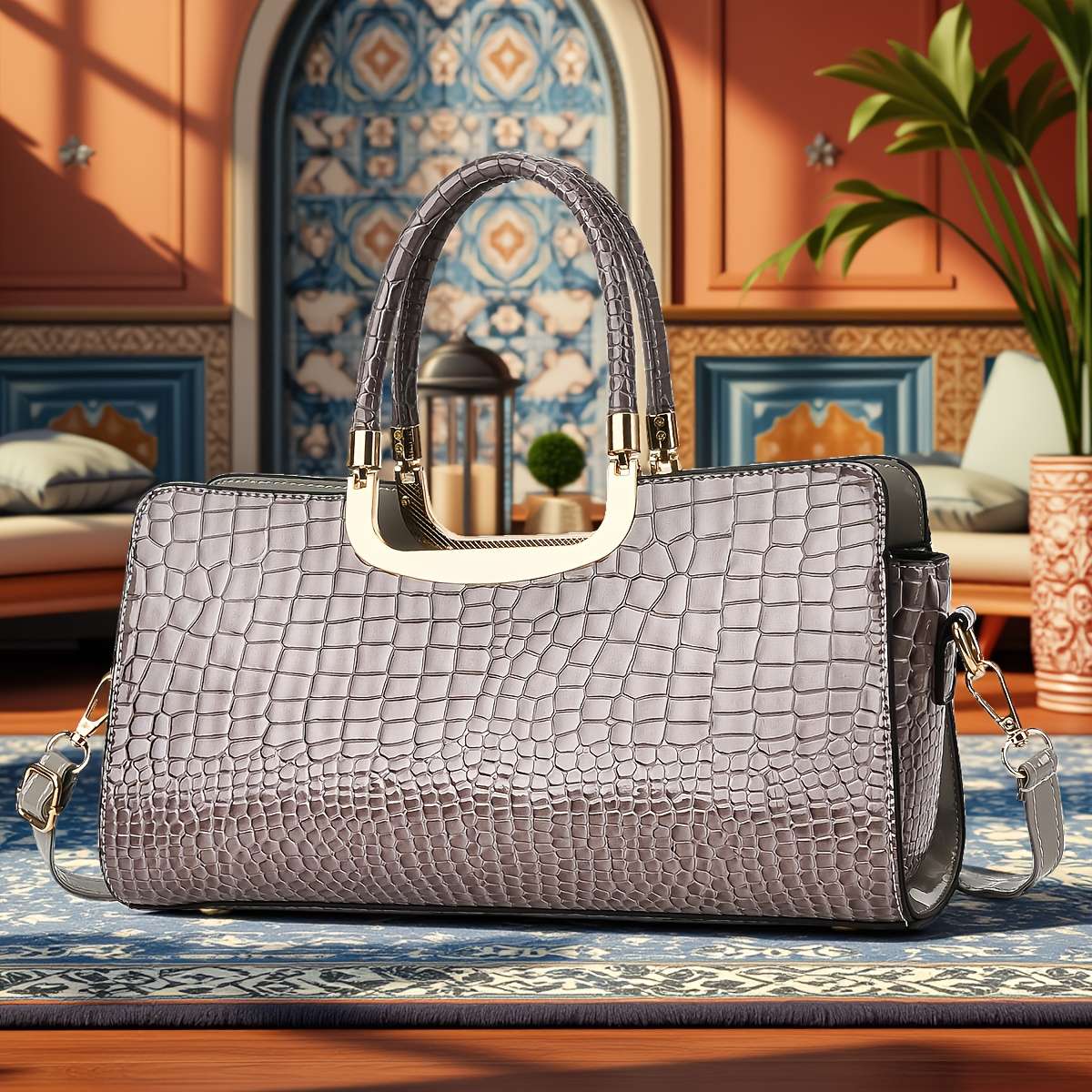 WomenS Bags Light Grey