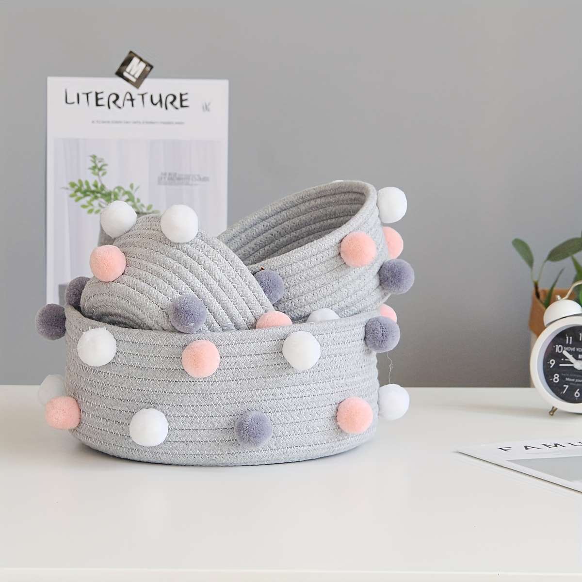 Storage And Organizationcolor White Quantity 2Pcs