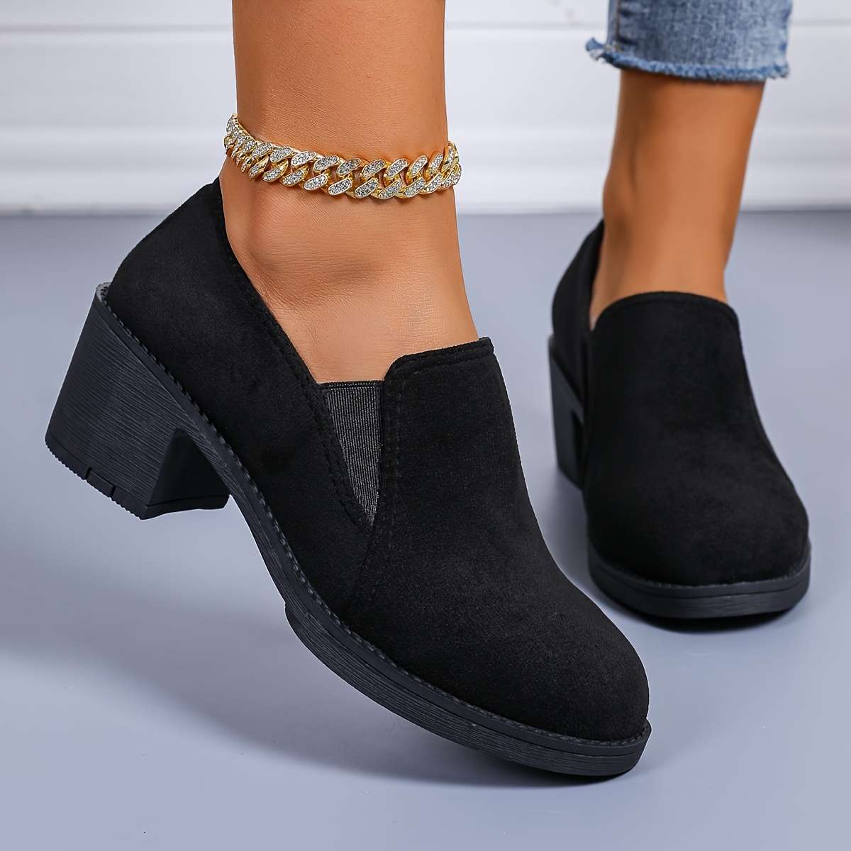 Women S High Heels Color Black Sizeuk 4