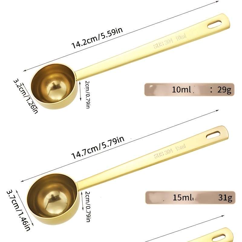 Kitchenware Color Golden Capacity20Ml