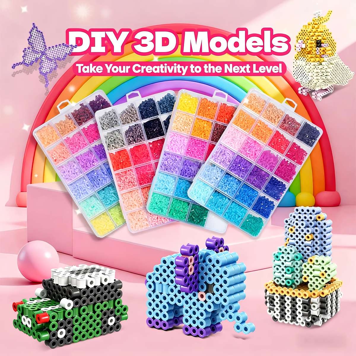Perler Bead Set C 24 Colors