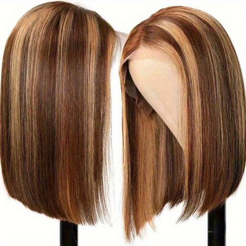 Piano Color Womens Wigs Hair Length 40.64Cm