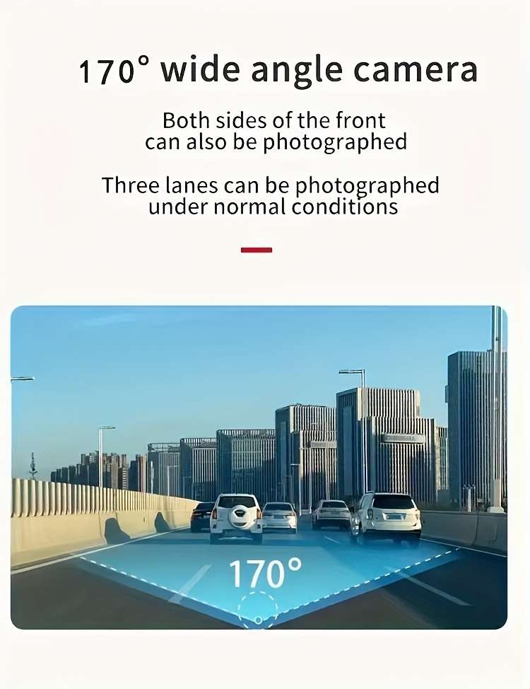 Dashcam Color Black With 32G Memory Card