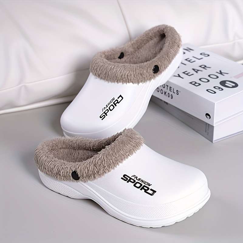 Cotton Slippers Color White Sizeuk 11