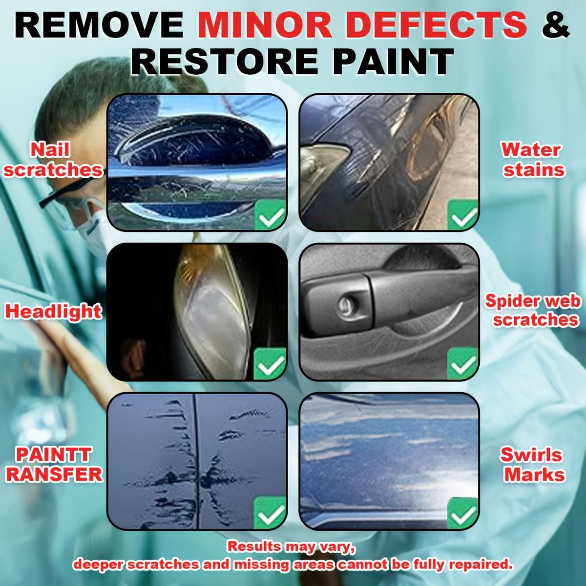 Car Scratch Repair Tool Capacity 100Ml