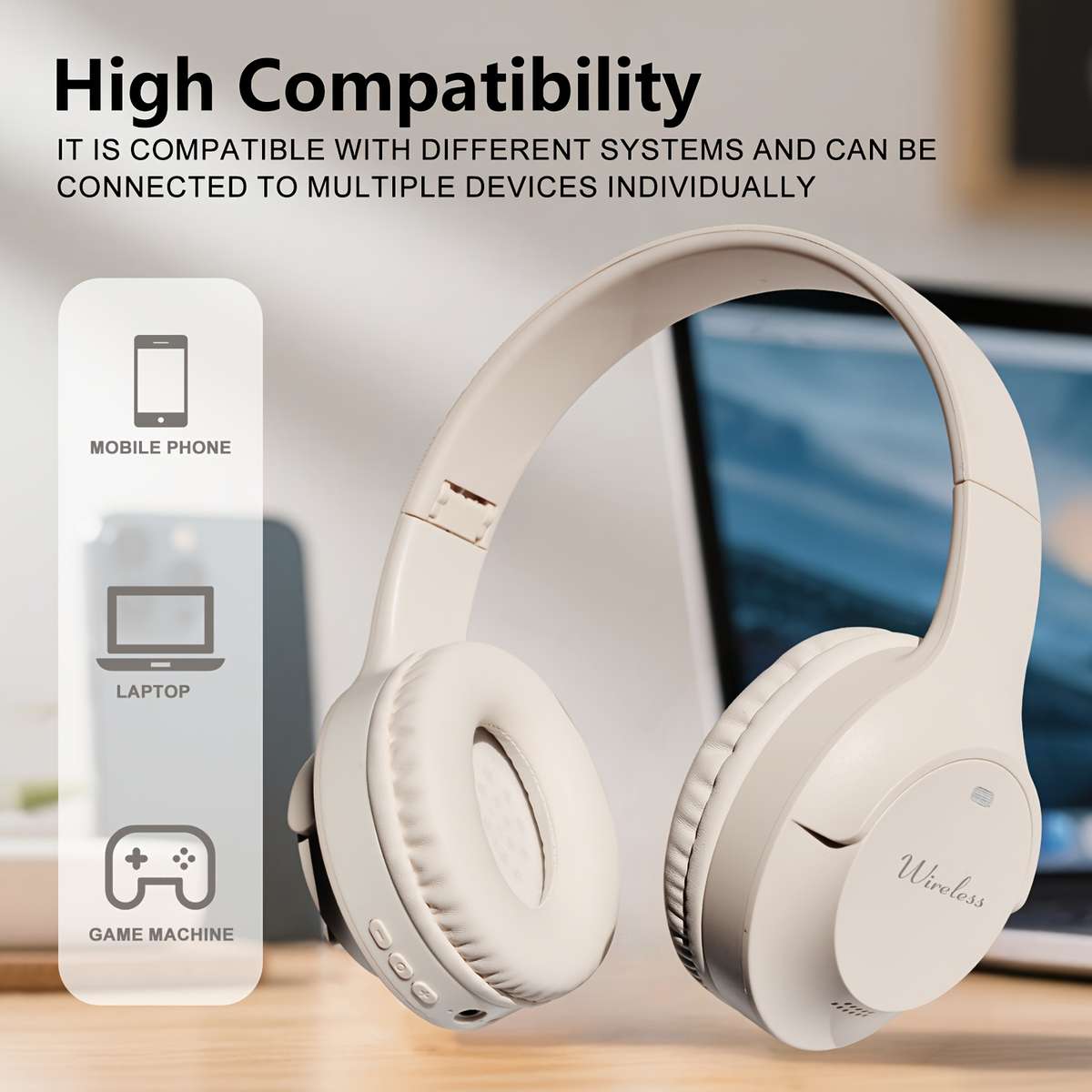 Headset Headphones Over Ear