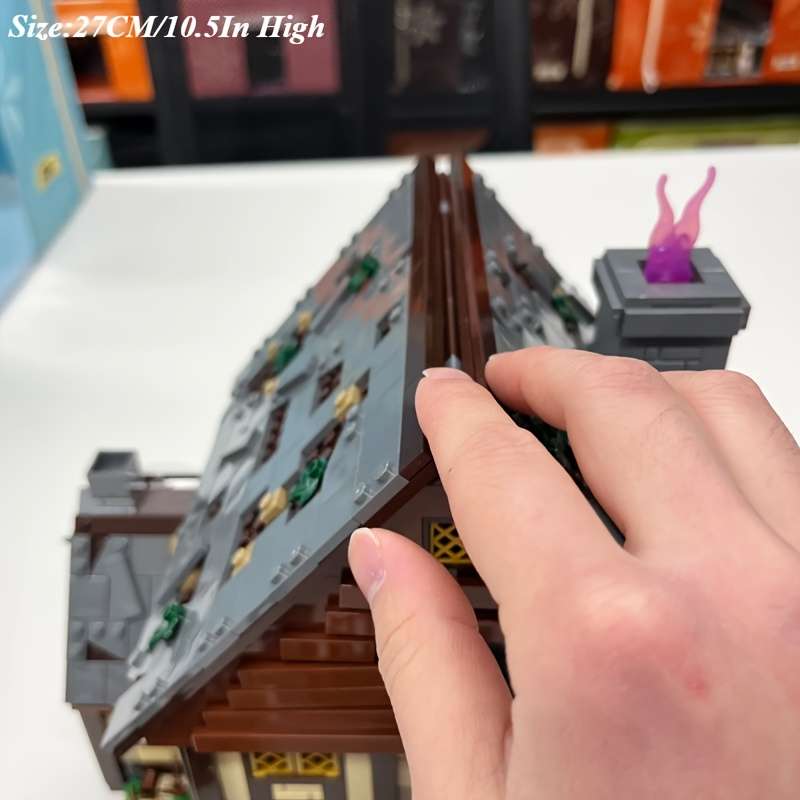 3D Building Model Puzzle Set Style Creative House