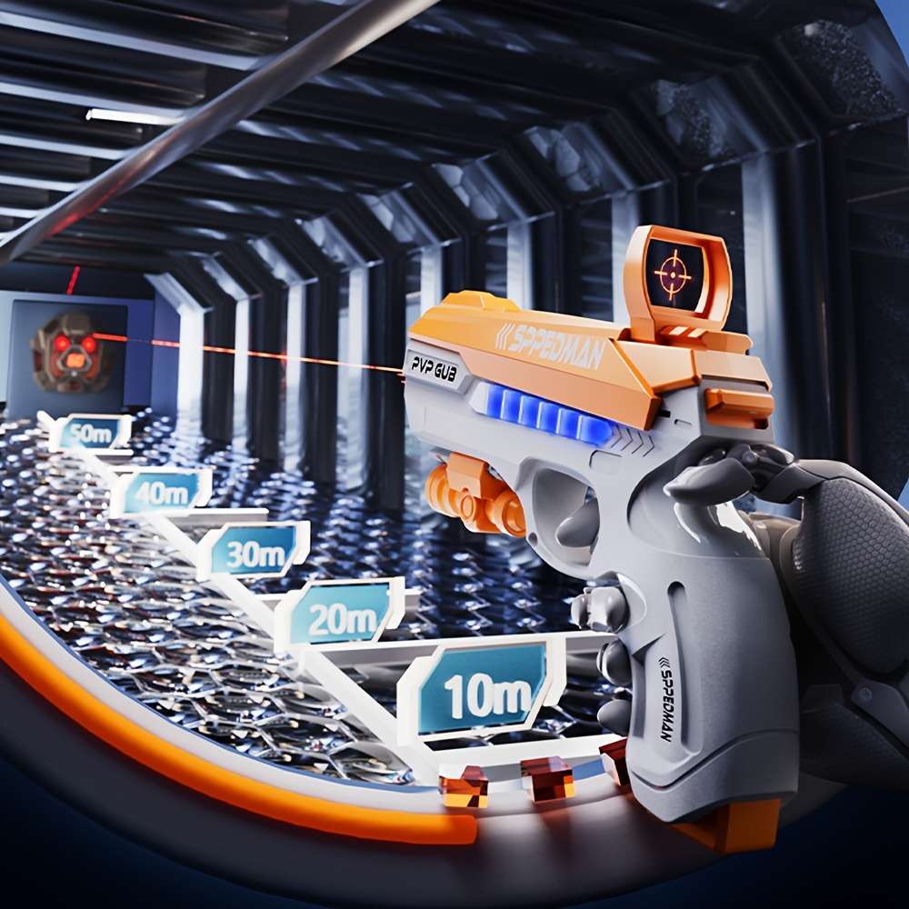 Toy Gun Color Orangegrey Set