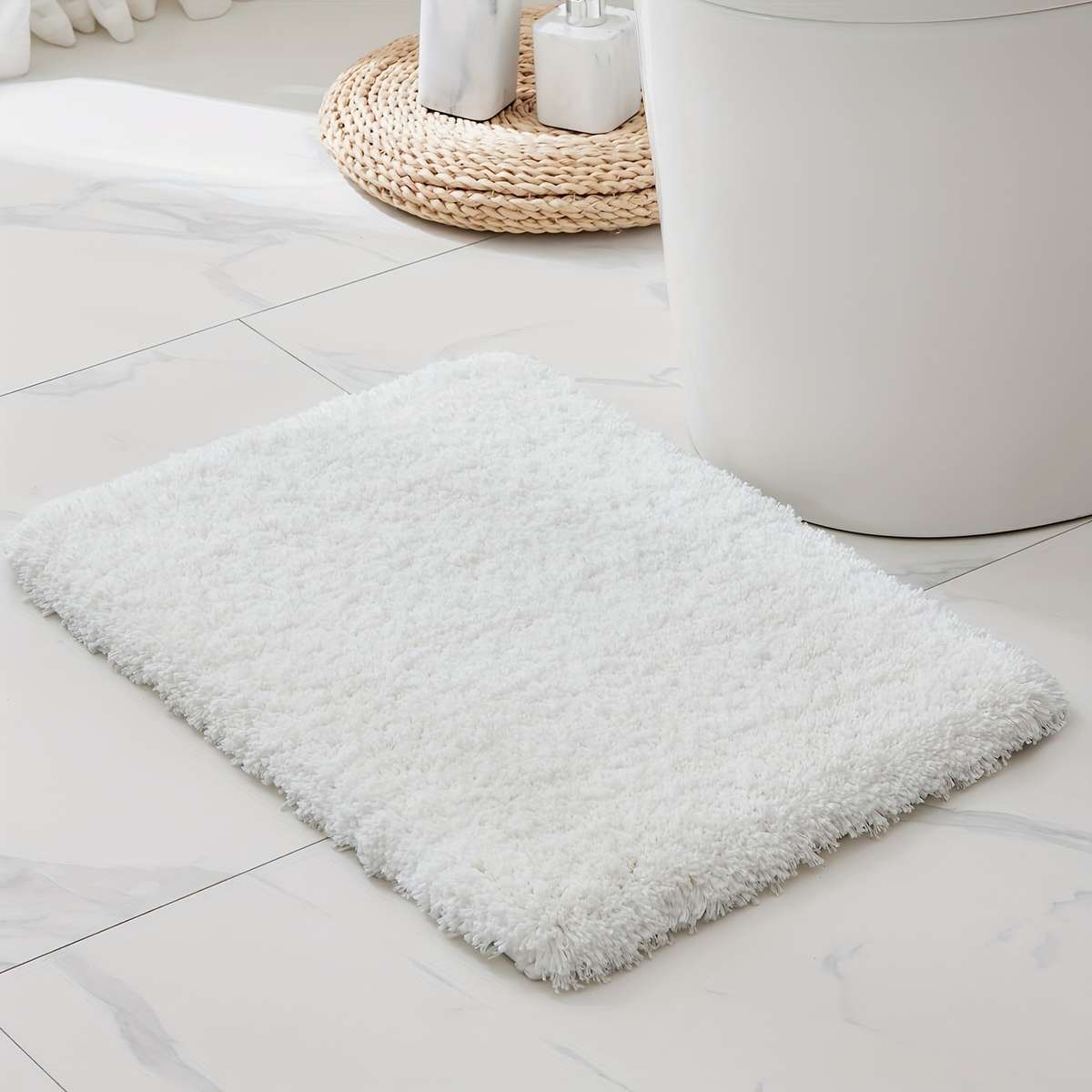 Floor Mats Color White Size 61X91.4Cm