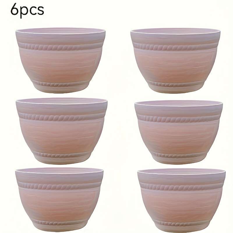 Flowerpot Color No  5 Pink With Tray