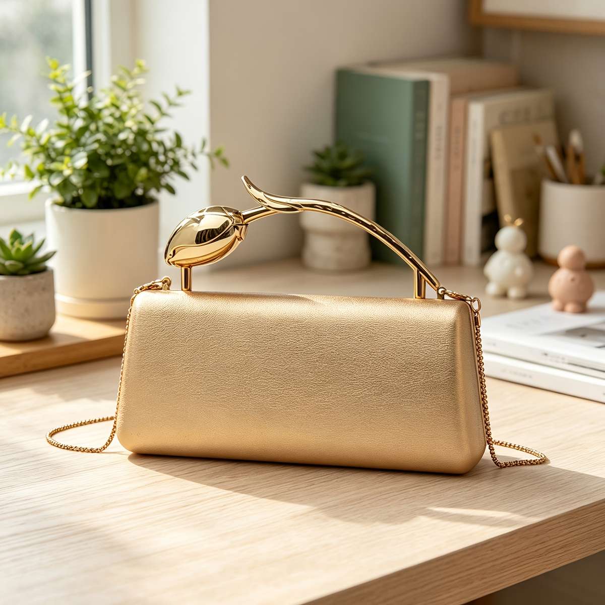 Women S Handbags Flower Plain White