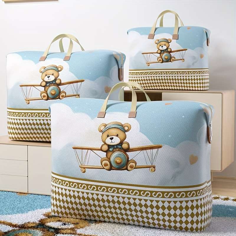 2Pcs Heart Large Foldable Storage Totes Moving M 2Pcs
