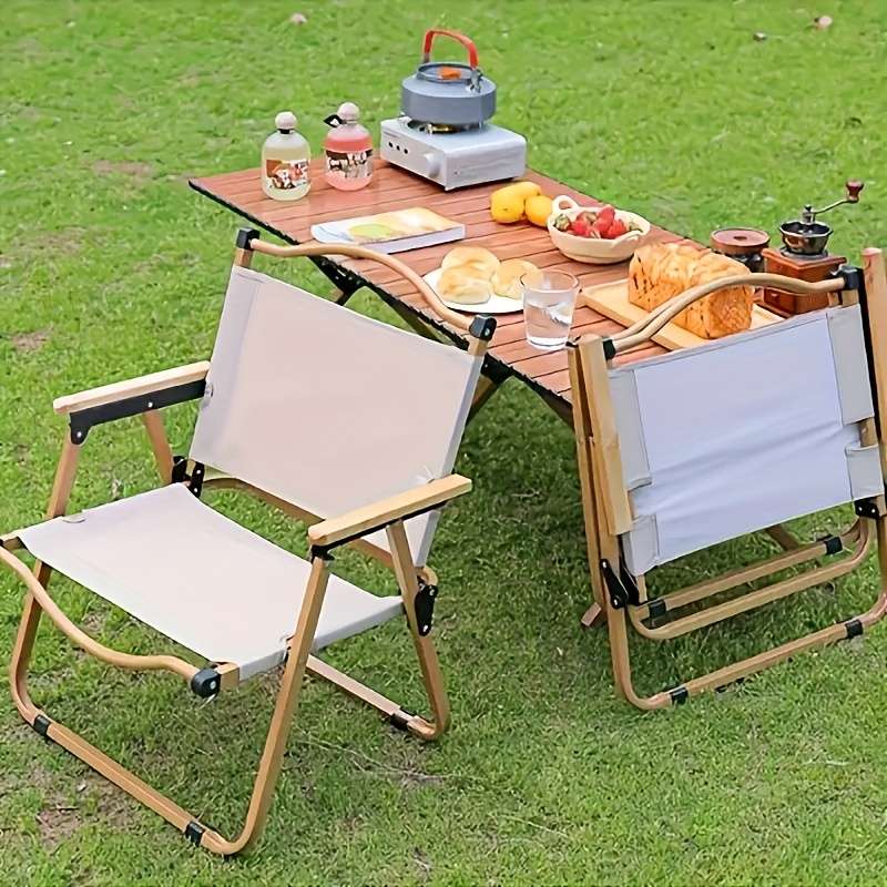 Outdoor Tables And Chairs Color Black Set 5Pcs