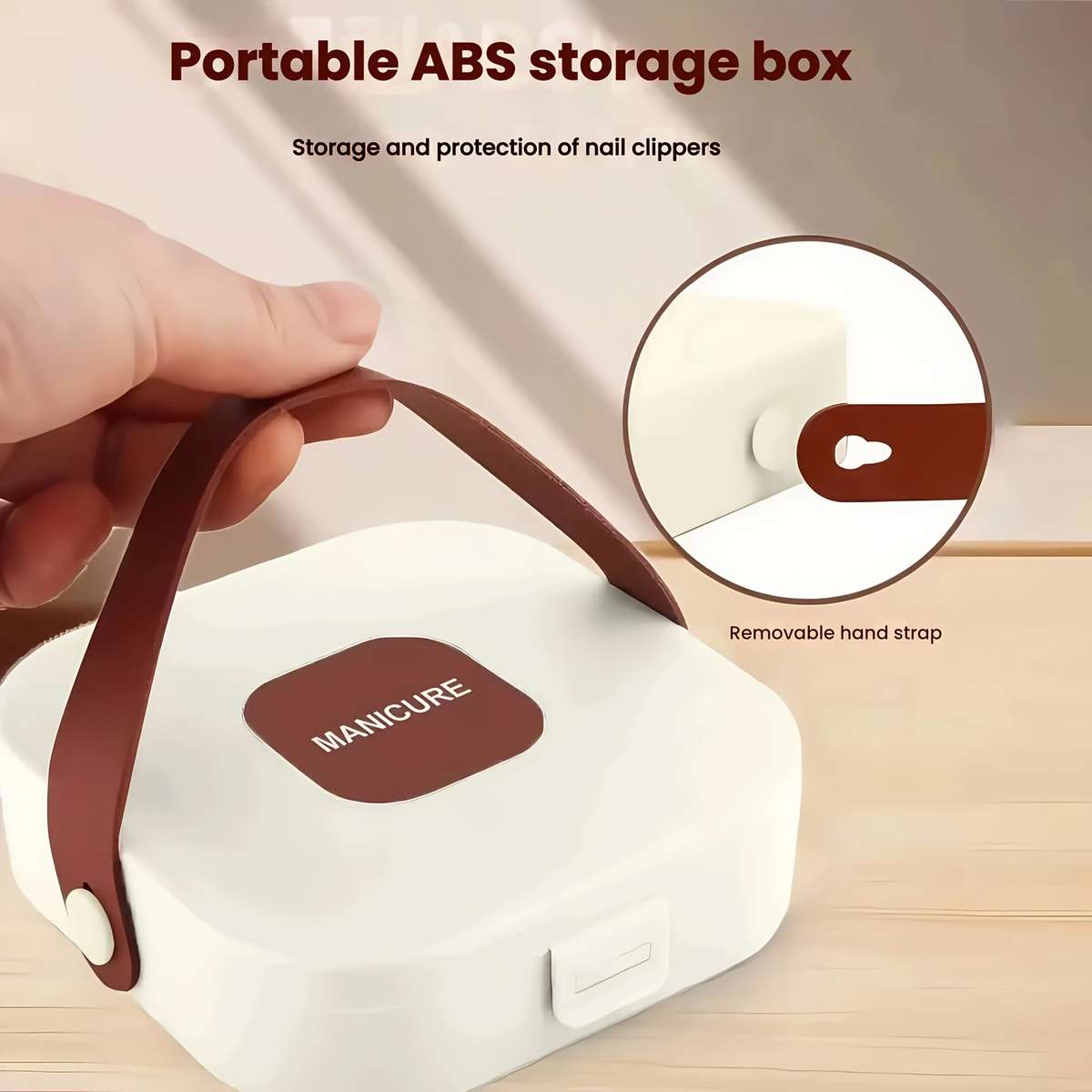 6pcs Set Premium Nail Clippers Convenient And Portable Splash-Proof Nail Clippers Unisex Too